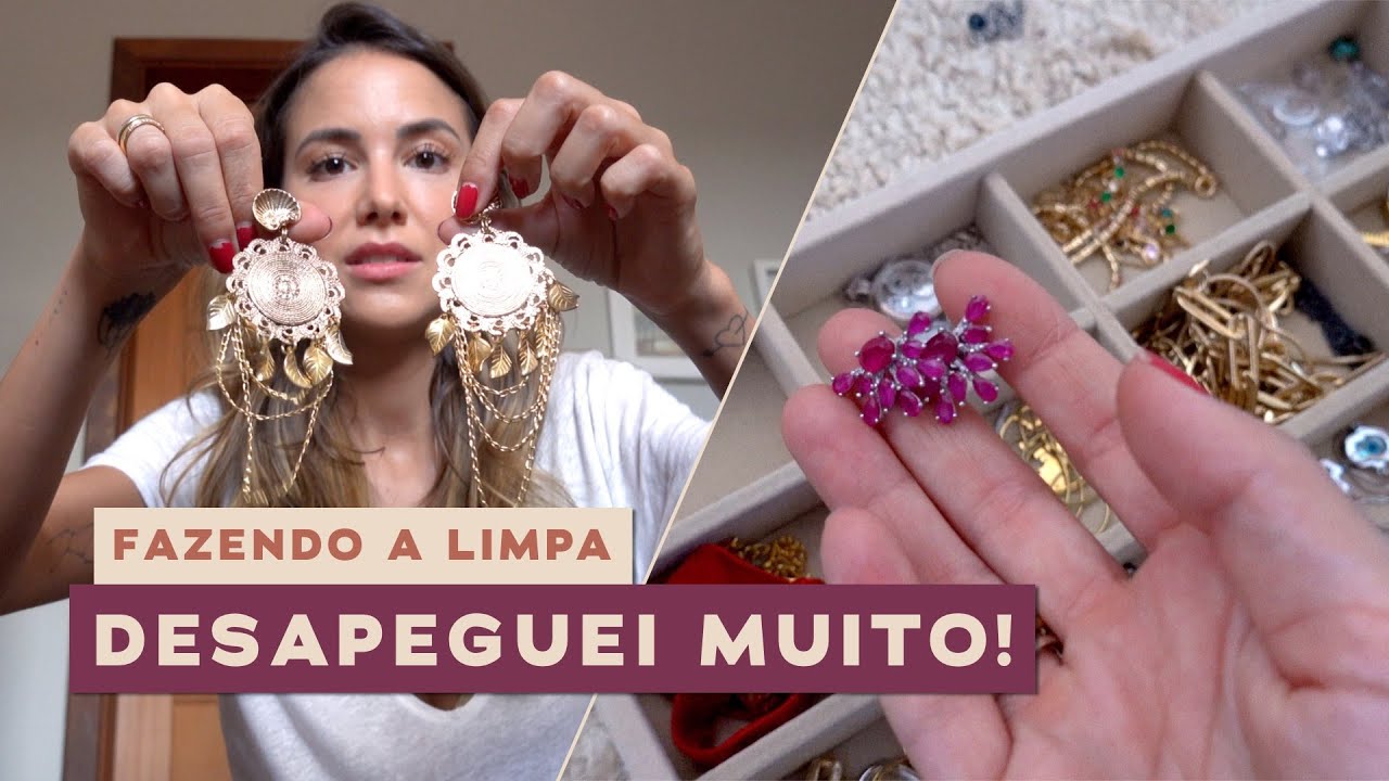 DESAPEGO de ACESSÓRIOS!