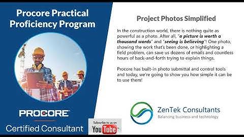 Procore: Project Photos SImplified