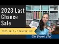 Last Chance Sale at Stampin’ Up! Annual & Mini Catalog - Going, Going, Gone!