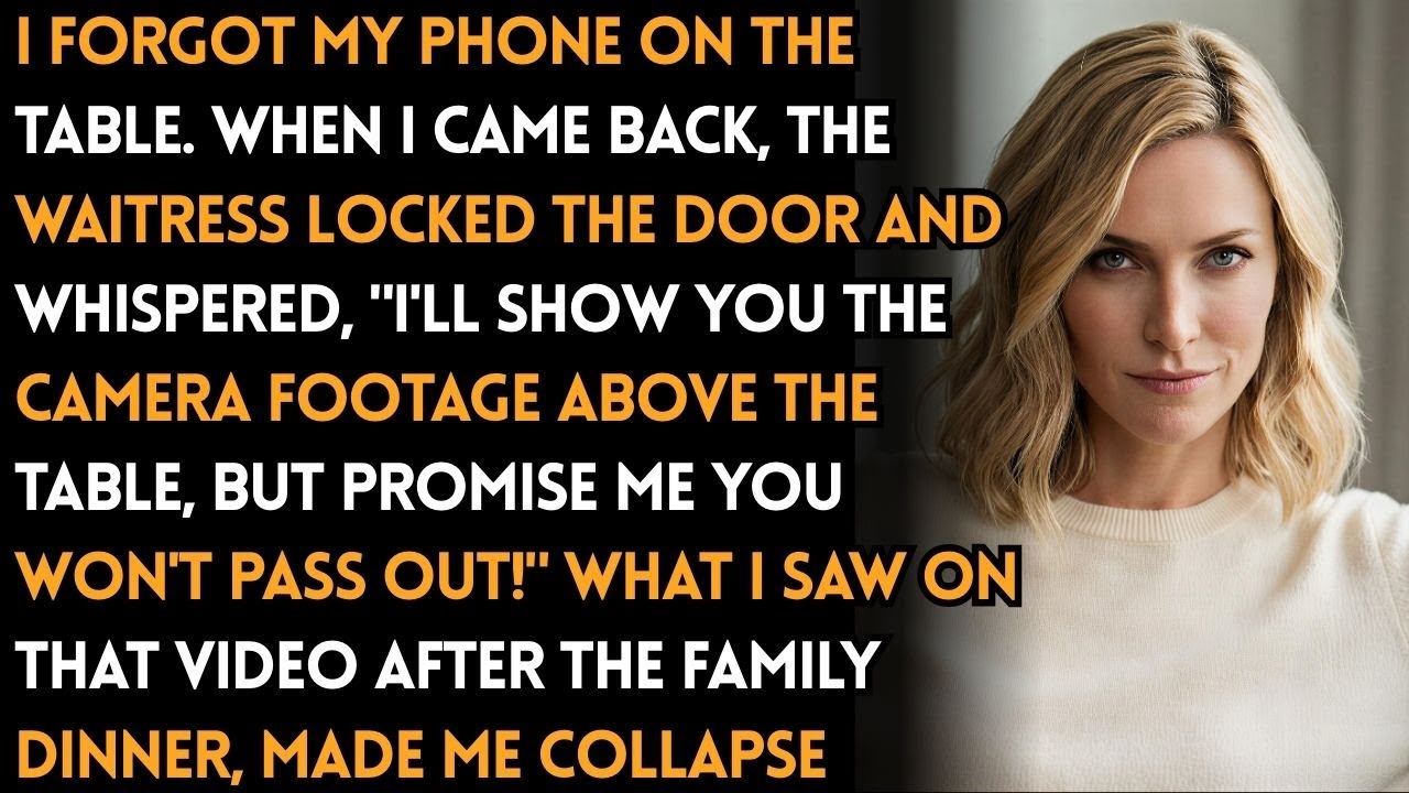 As I Was Leaving, The Waitress Locked The Door And Whispered, “Promise You Won’t Pass Out!” Then I..