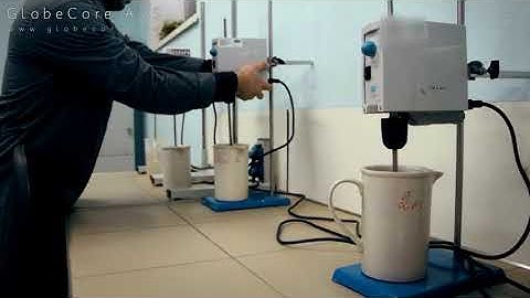 Drilling Mud Production with Vortex Layer Device AVS