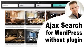 Ajax Filter without Plugin for Real Estate websites (WordPress)