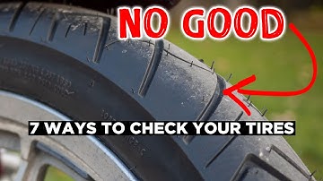 7 Signs Your Motorcycle Tires NEED Replacing NOW!