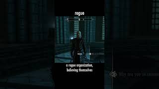 rogue — The Elder Scrolls V: Skyrim dialogue scene