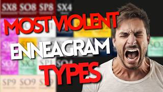 Most Violent Enneagram Types Ranking Tier list