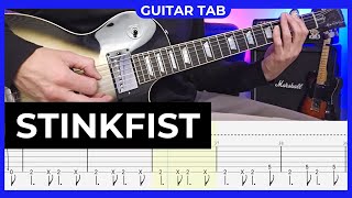 TOOL - Stinkfist - Isolated Guitar Cover w/ Guitar Tabs - NO BACKING TRACK