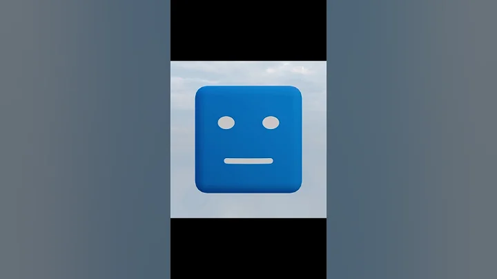 Robot Face #shorts #blender #animation