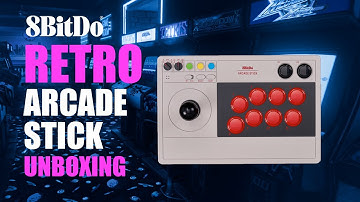 8BitDo Arcade Stick Unboxing | Windows 10, Nintendo Switch & Steam