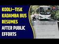 Kodli–Tisk Kadamba bus resumes after public efforts
