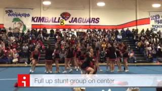 Megan Hudson - Antelope High Cheerleader skills video