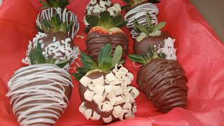 How to make Chocolate Covered Strawberries