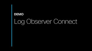 Log Observer Connect for AppDynamics Demo