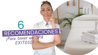 TIPS para Abrir un SPA 🤗 - Recomendaciones Profesionales para tu Cabina de Cosmetología