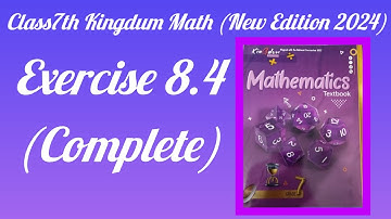 Class7th exercise 8.4 (Complete) Kingdum Series (Moonlight)