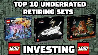 TOP 10 UNDERRATED Retiring LEGO Sets you should Invest in! | How to make MONEY selling LEGO | (2024)