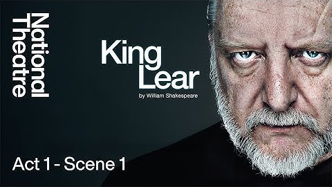 Simon Russel Beale King Lear Act 1, Scene 1 | National Theatre