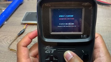 Turbo Express RGB LCD Mod Plug & Play Almost