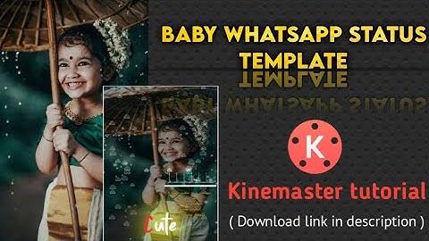How to create whatsapp status with image tamil❤️ Kinemaster tutorial tamil