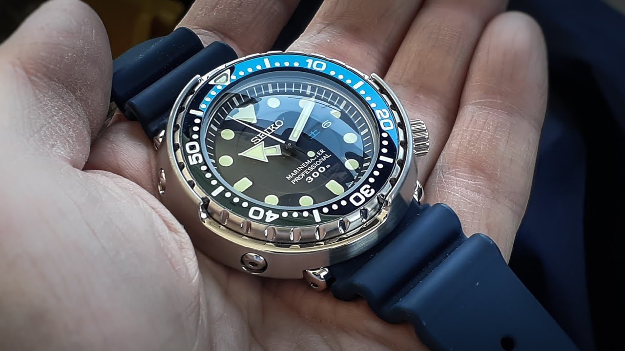 Watch U Strappin'?! Ep. 141 - Seiko SBBN037 MM300 Blue Tuna - YouTube