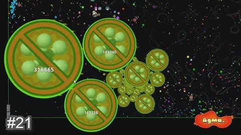 Agma.io #21 - Extreme Power-Up Destruction!