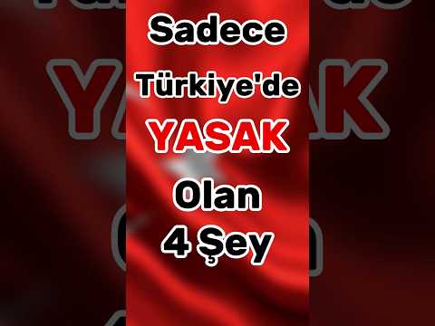 SADECE TÜRKİYEDE YASAK! 🚫😨 Sondaki şaka mı? #shorts