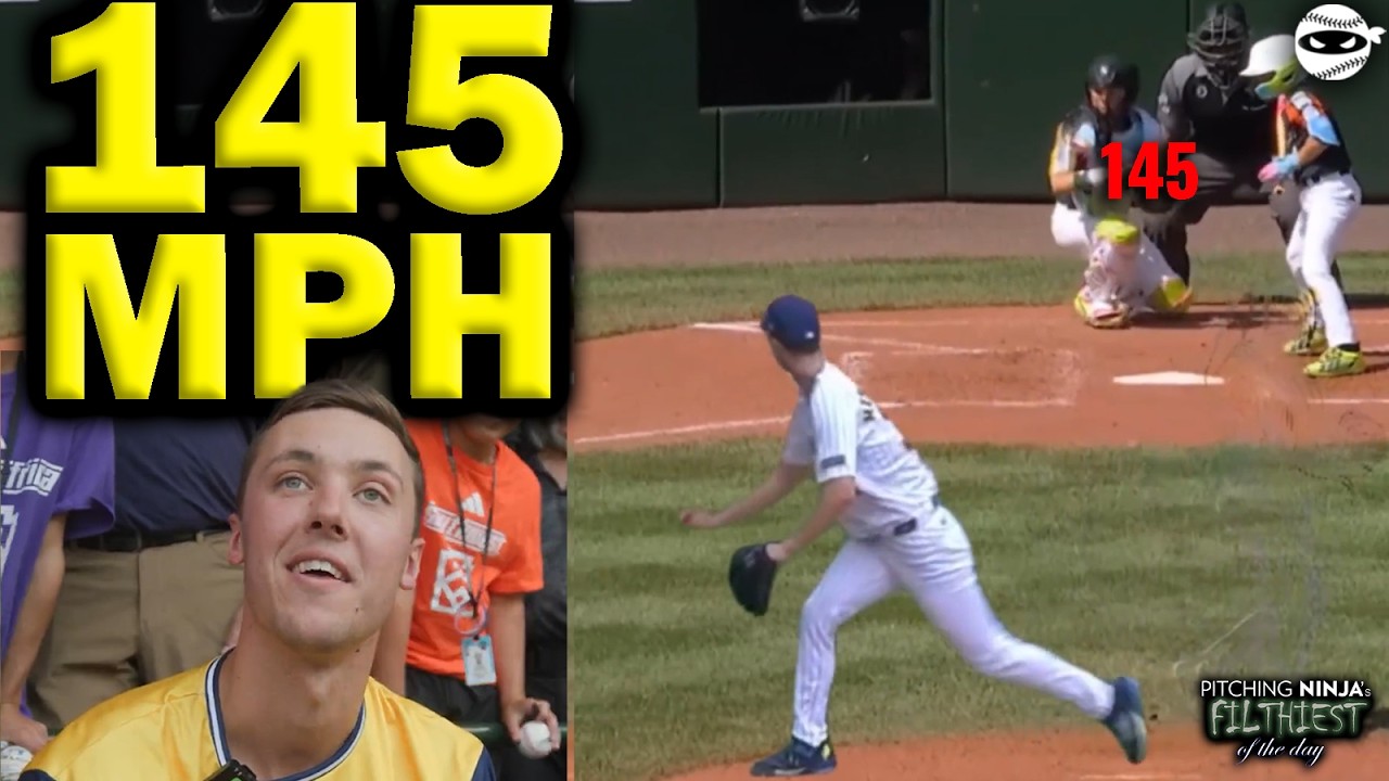 Jacob Misiorowski throwing from a Little League Mound would be TERRIFYING