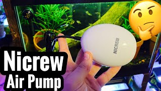 Nicrew Aquarium Air Pump Review