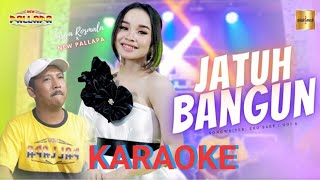 JATUH BANGUN Tasya Rosmala New Pallapa||karaoke versi dangdut lambada