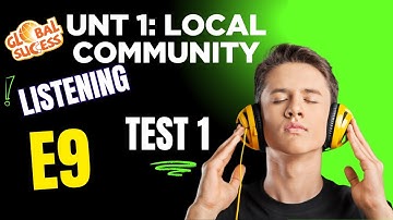 Supplement Engelse luistervaardigheden, groep 9 - Wereldwijd succes - Eenheid 1