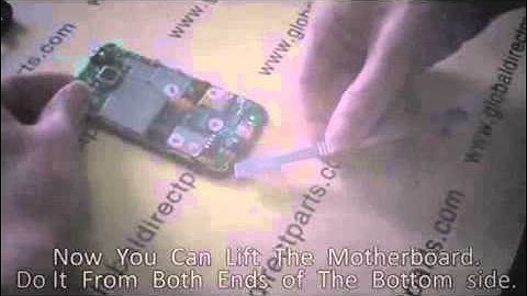 HTC Droid Eris Take Apart Tear Down Video