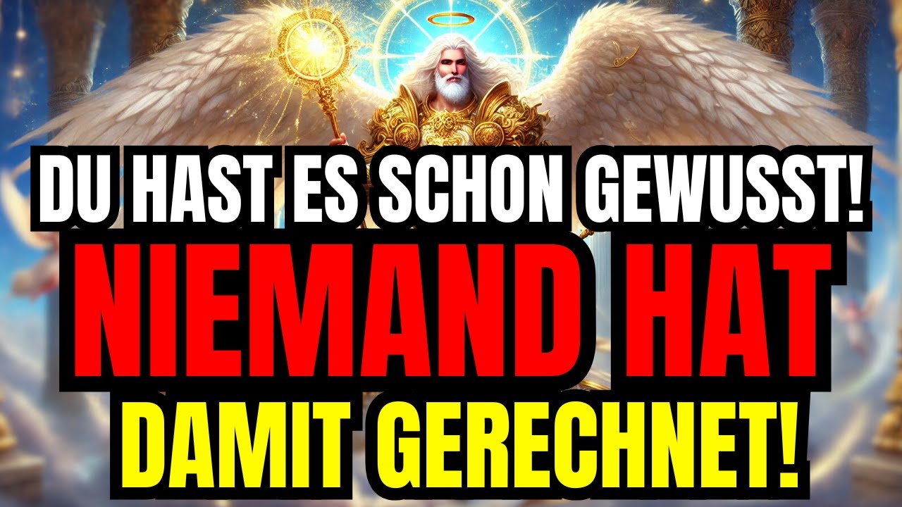 AUSERWÄHLTER, DIE WAHRHEIT KAM HEUTE ANS LICHT — DU HAST IMMER GEWUSST, WAS SIE VERBORGEN HABEN!