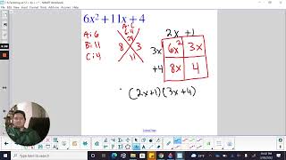 SMART Notebook   7 6 Factoring ax^2 + bx + c   SMART Notebook   30 March 2022