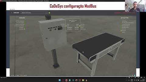 Integração de Softwares - ModBus TCP -  Programação e Simulação de CLP - Factory IO + CoDeSys