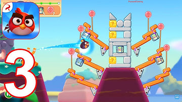 Angry Birds Journey - Gameplay Walkthrough Part 3 All Levels 17 - 23 Max Level (Android, iOS) #3