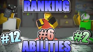 Ranking Every Civilian Ability In Die of Death (ROBLOX)