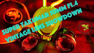 Pentax SUPER TAKUMAR 50mm F1.4, 8 BLADE VS the 7 BLADE which is the best vintage lens?