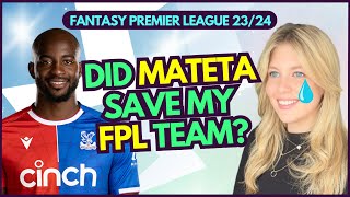 FPL GW38 Final Team Results Vlog! | Overall Rank and Mateta Transfer! | Fantasy Premier League 23/24