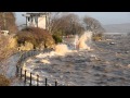 High Tide Grange-over-Sands, Cumbria, 3 January 2014