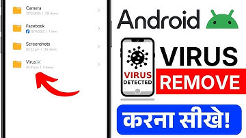 Android Virus Removal 🔥 Remove Virus from Phone 🚀 Mobile Security Fix