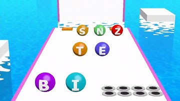 ABC Run - 2048 Alphabet Runner ! Levels Gameplay android,ios Part 44