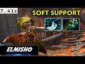 Elmisho Hoodwink Soft Support - Dota 2 patch 7.41c Pro Player Full Gameplay