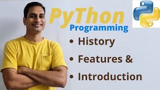 Celebrity Python Programming Language History, Introduction & Features || PART-1 || PRASAD Sir Profile