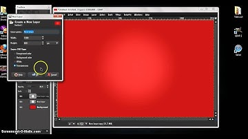 How to make a simple wave wallpaper in Gimp..