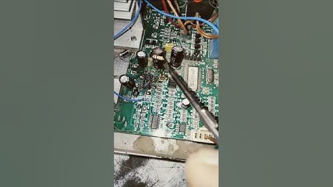 Microtek inverter EB 700 card repair