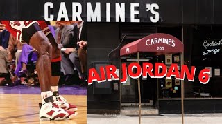 AIR JORDAN 6 CARMINE REVIEW AND CARDI B NEW SHOE WITH MALL VLOG