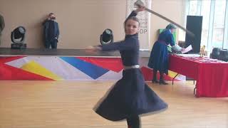 Клуб 360 - Фланкировка шашкой. &quot;Опасное танго&quot; Cossack sword dance, Dangerous Tango.