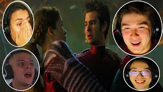 Reactions to Andrew Garfield Saving MJ in Spider-Man No Way Home