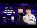 HLE vs KRX | Match 36 Game 2 | 2026 LCK