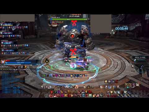 J TERA RK-9 Hangar (HARD)Nightmare RK-9 (EM) 3rd Boss Warrior 2/s