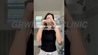 POV you’re a doctor getting ready for clinic #asmr #grwm #doctor